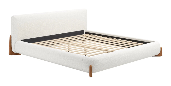 Baris King Bed Ivory