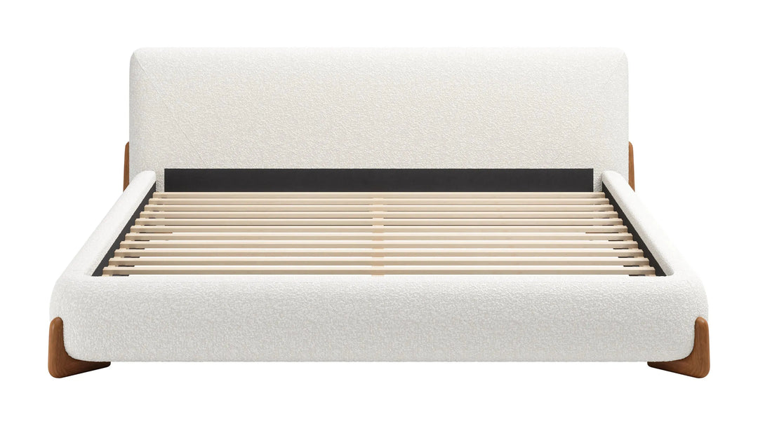 Baris King Bed Ivory