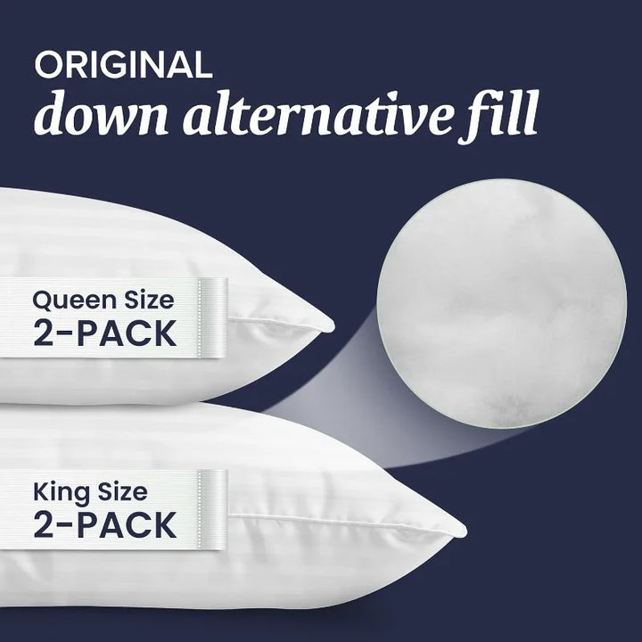 Bed Pillows King Size Set