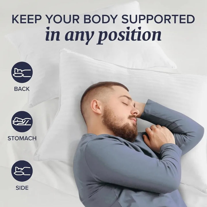 Bed Pillows King Size Set