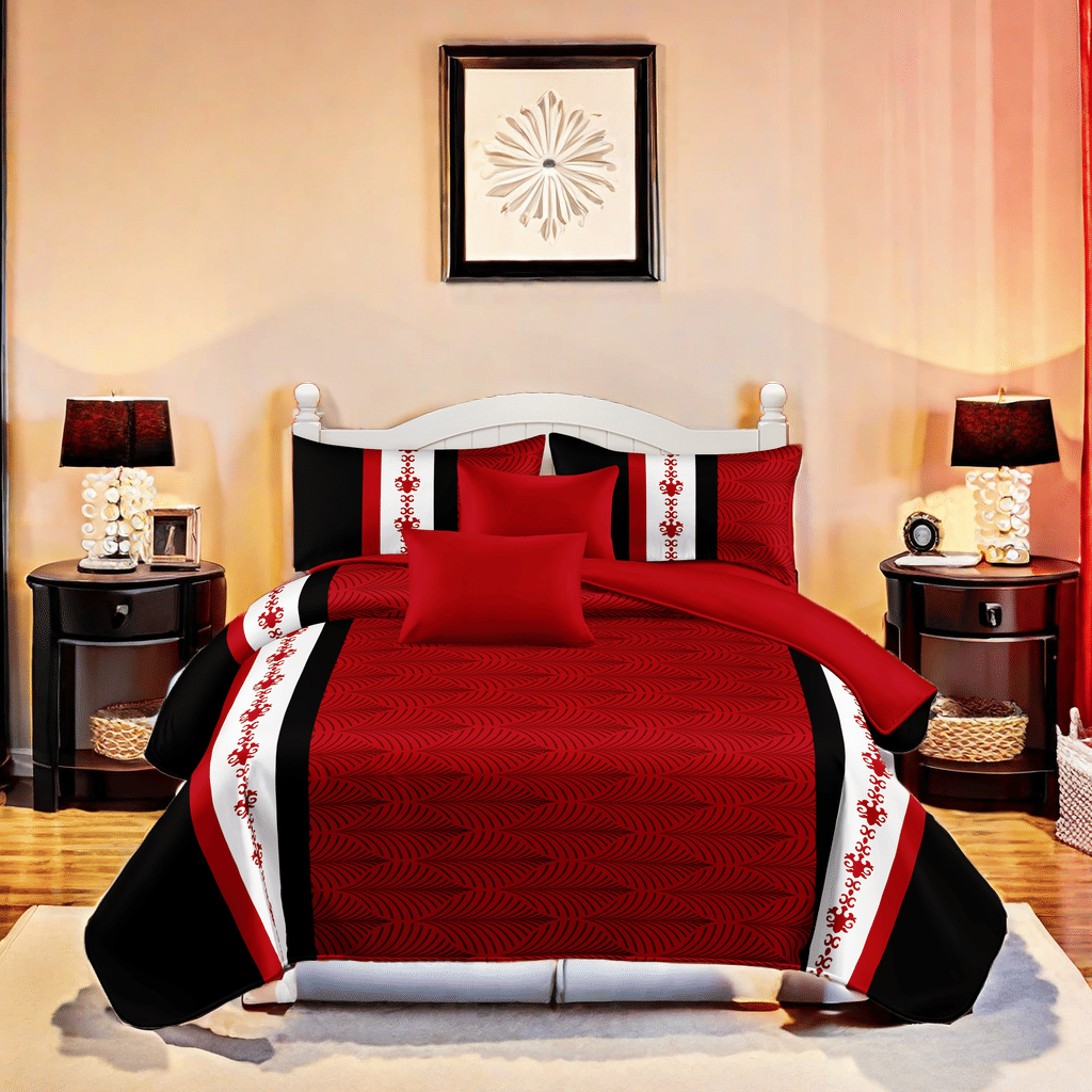 Bedding & Curtain Set