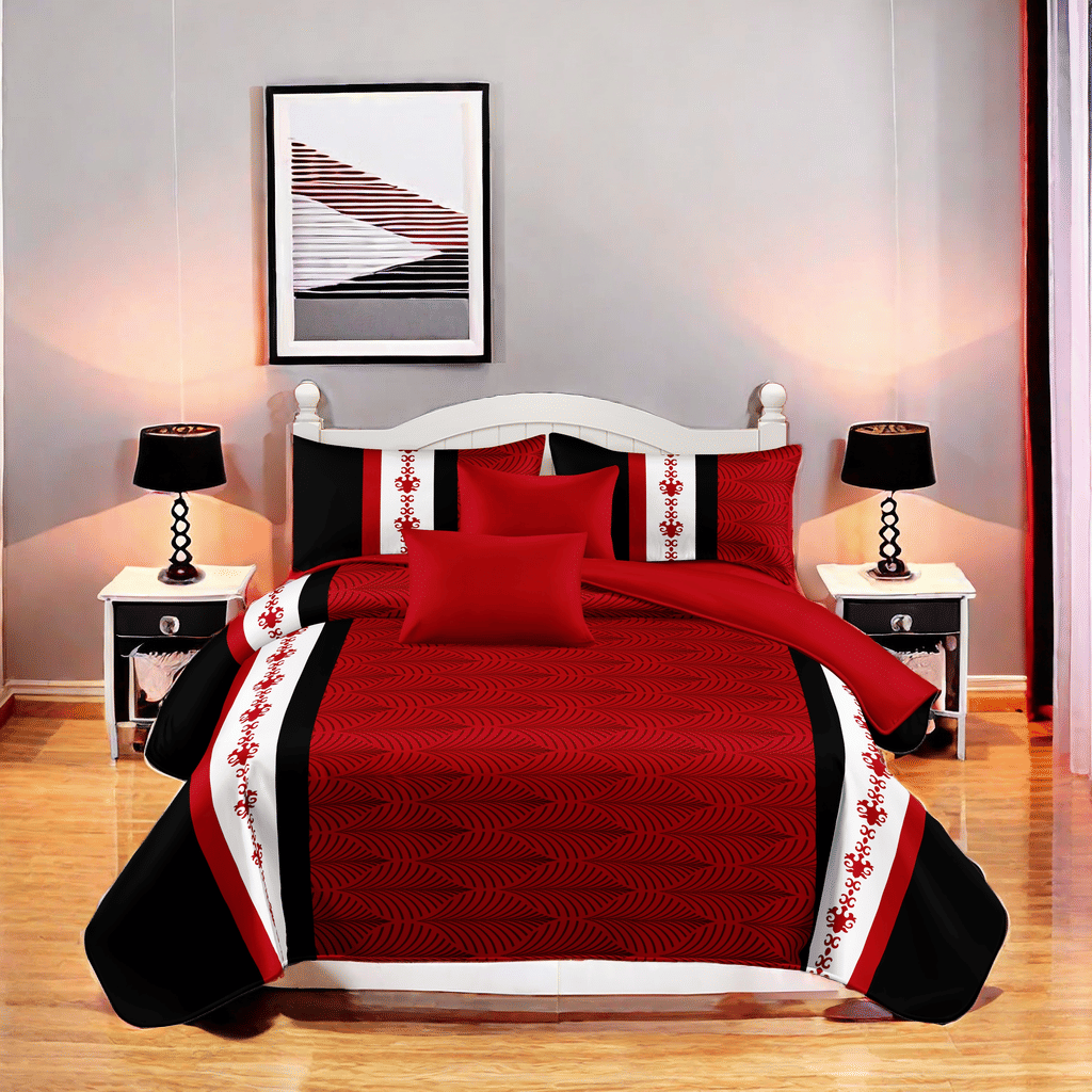 Bedding & Curtain Set