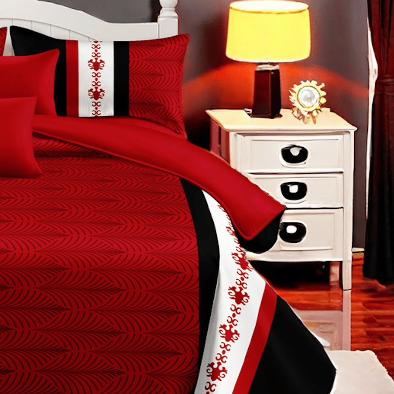 Bedding & Curtain Set