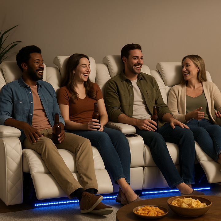 Benz LED Power Reclining Sofa