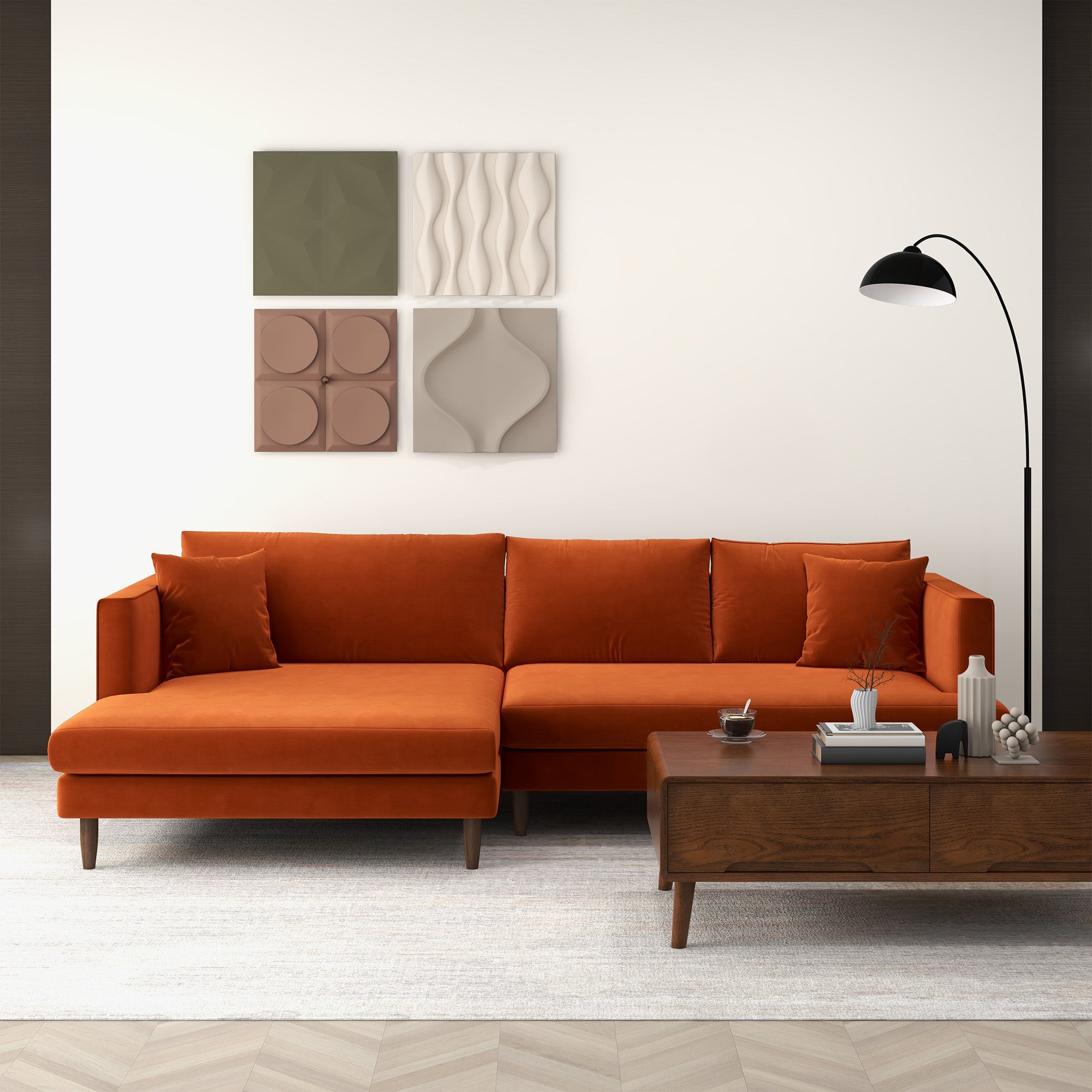 Blake L-Shaped Sectional Sofa Right Facing