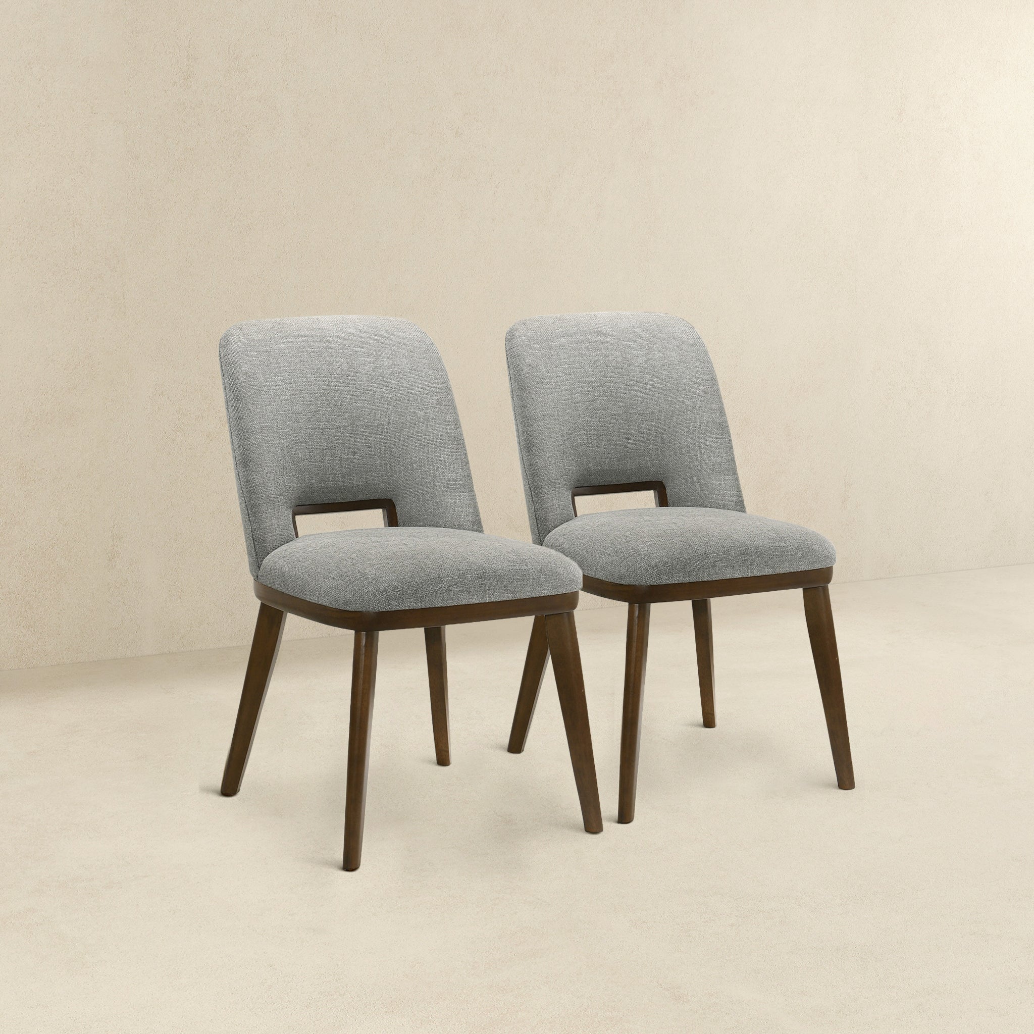 Blake Light Grey Fabric Dining Chair