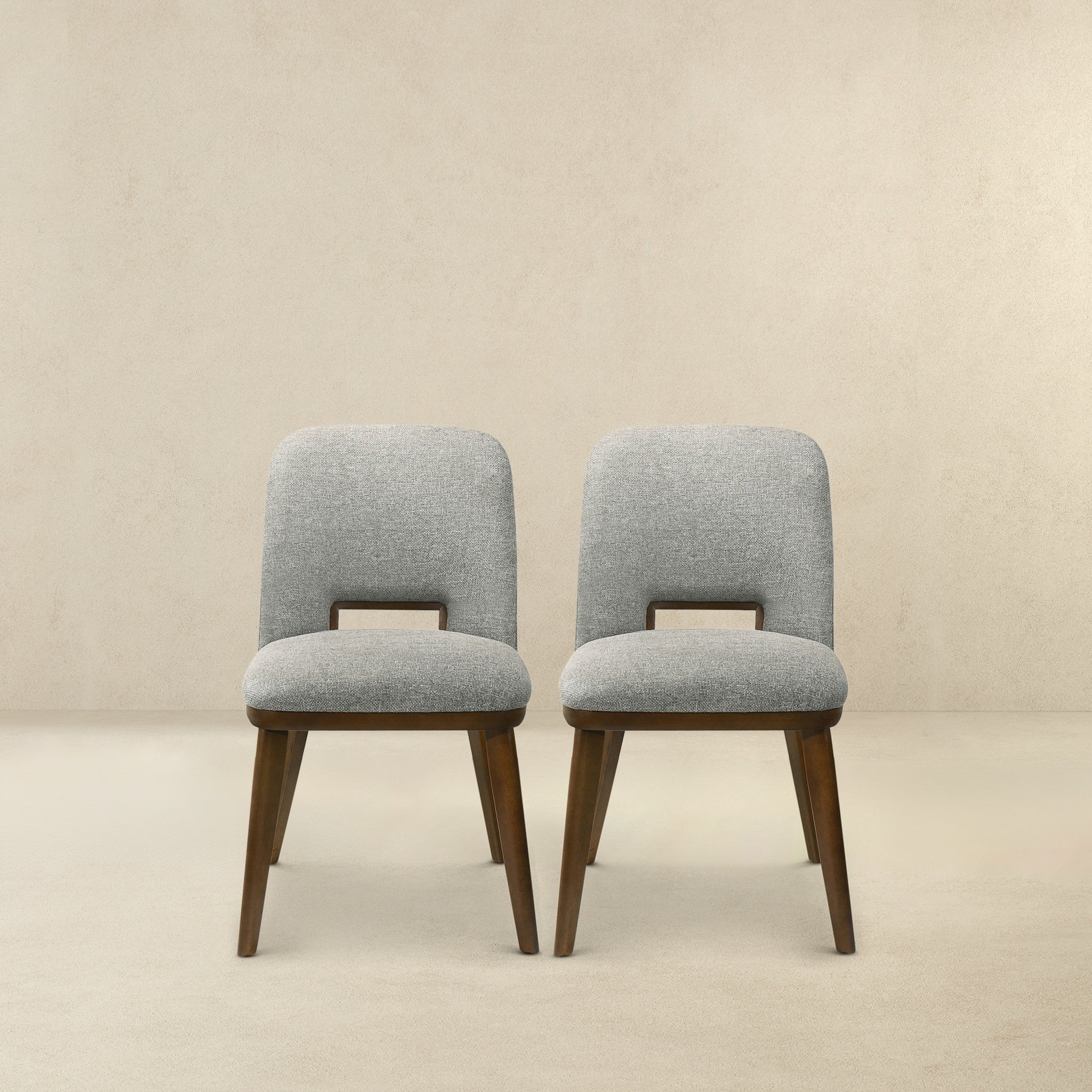 Blake Light Grey Fabric Dining Chair