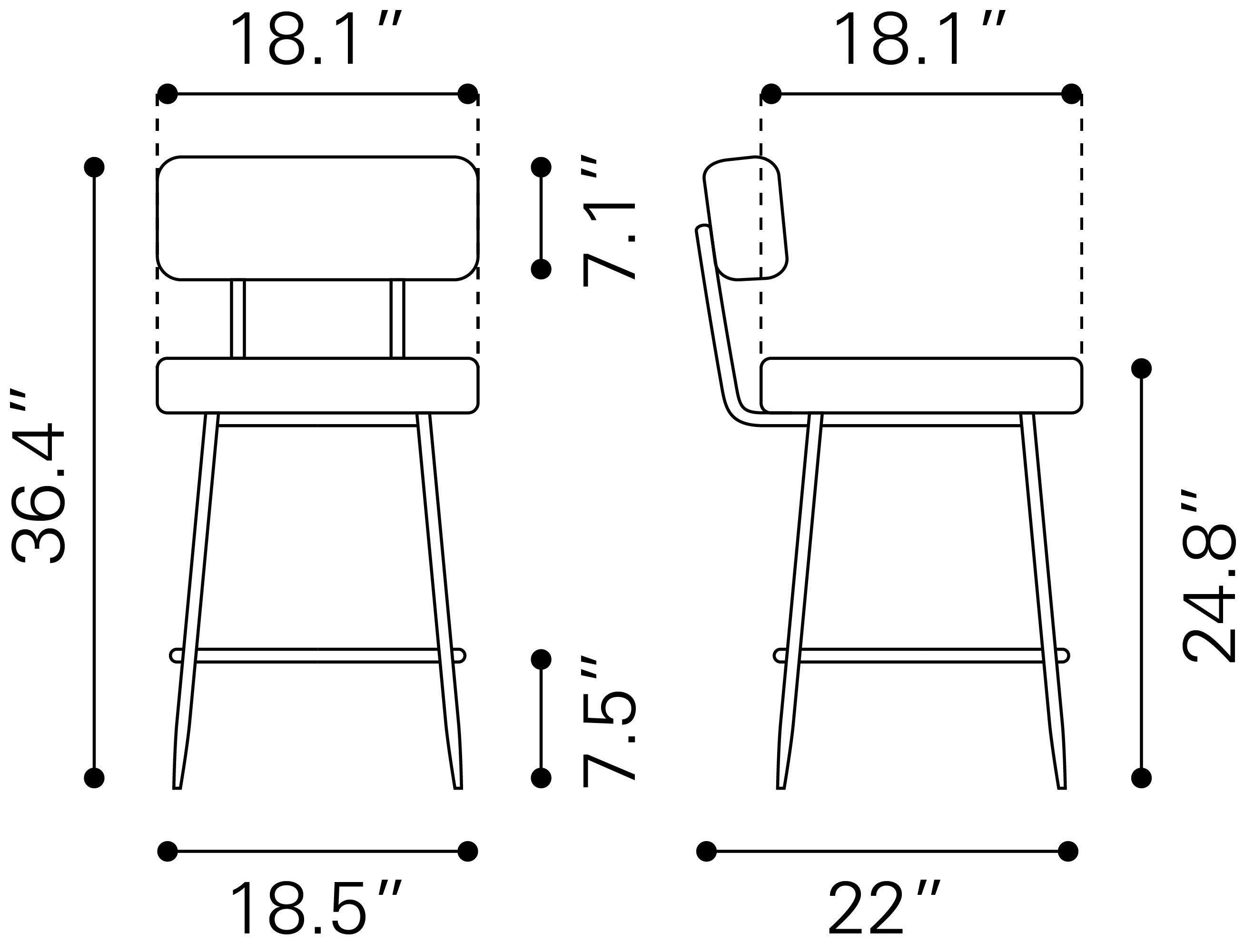 Blanca Counter Stool