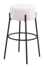 Blanche Barstool Ivory