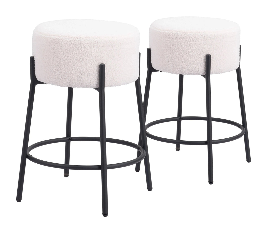 Blanche Counter Stool Ivory