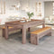 Bonker 3-in-1 Table Brown – Convertible Dining, Pool & Ping Pong Table | Game & Dining Furniture | Trufairs