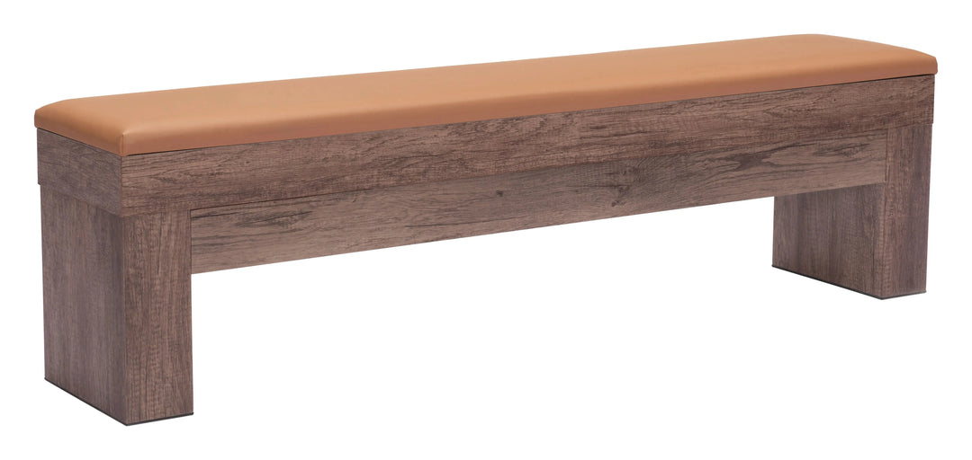 Bonker Storage Bench Brown