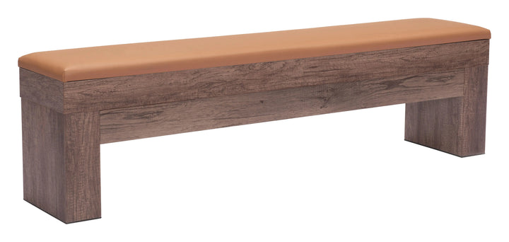Bonker Storage Bench Brown