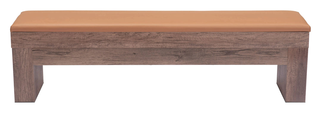 Bonker Storage Bench Brown