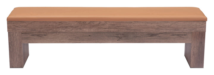 Bonker Storage Bench Brown