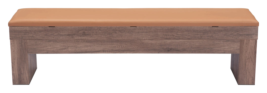 Bonker Storage Bench Brown