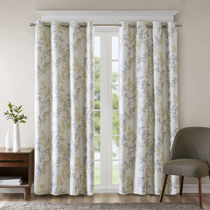 Botanical Blackout Grommet Panel