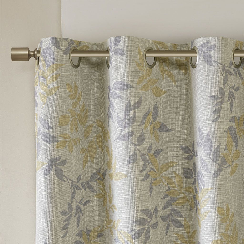 Botanical Blackout Grommet Panel