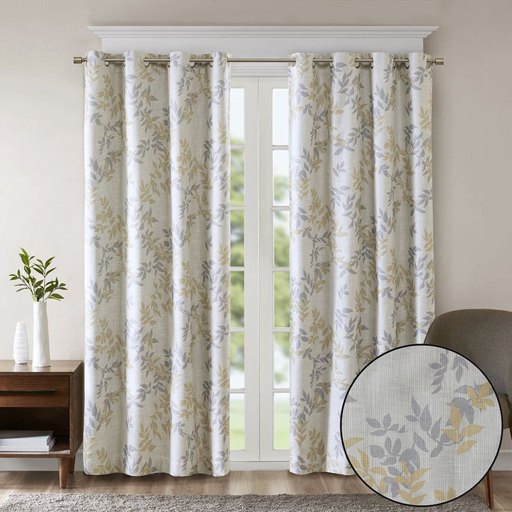 Botanical Blackout Grommet Panel