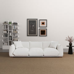 Boucle Upholstered Sofa