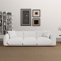 Boucle Upholstered Sofa