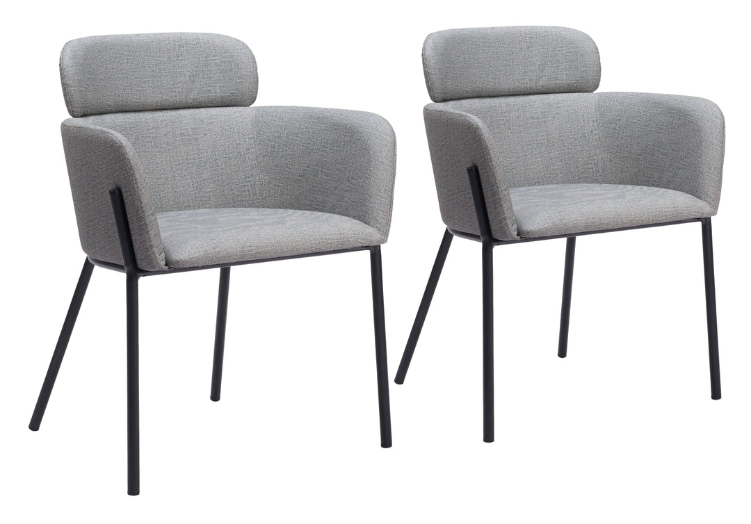 Bremor Dining Chair Slate Gray