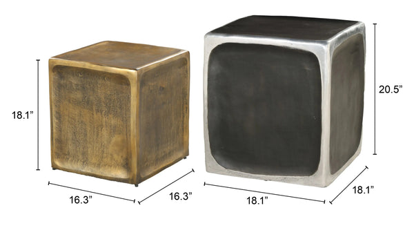 Brics Side Table Set Multicolor