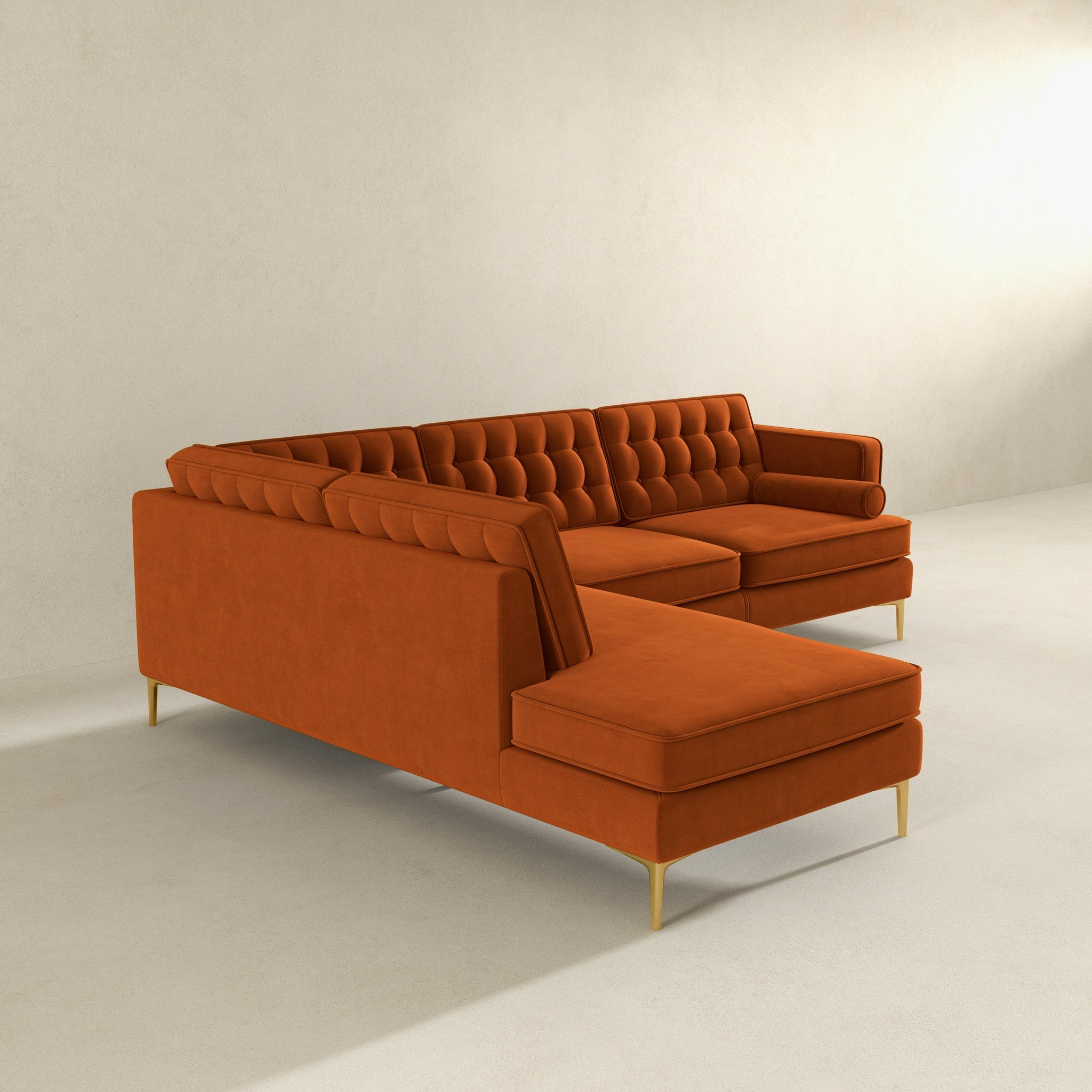 Brooke Sectional Sofa Left Facing