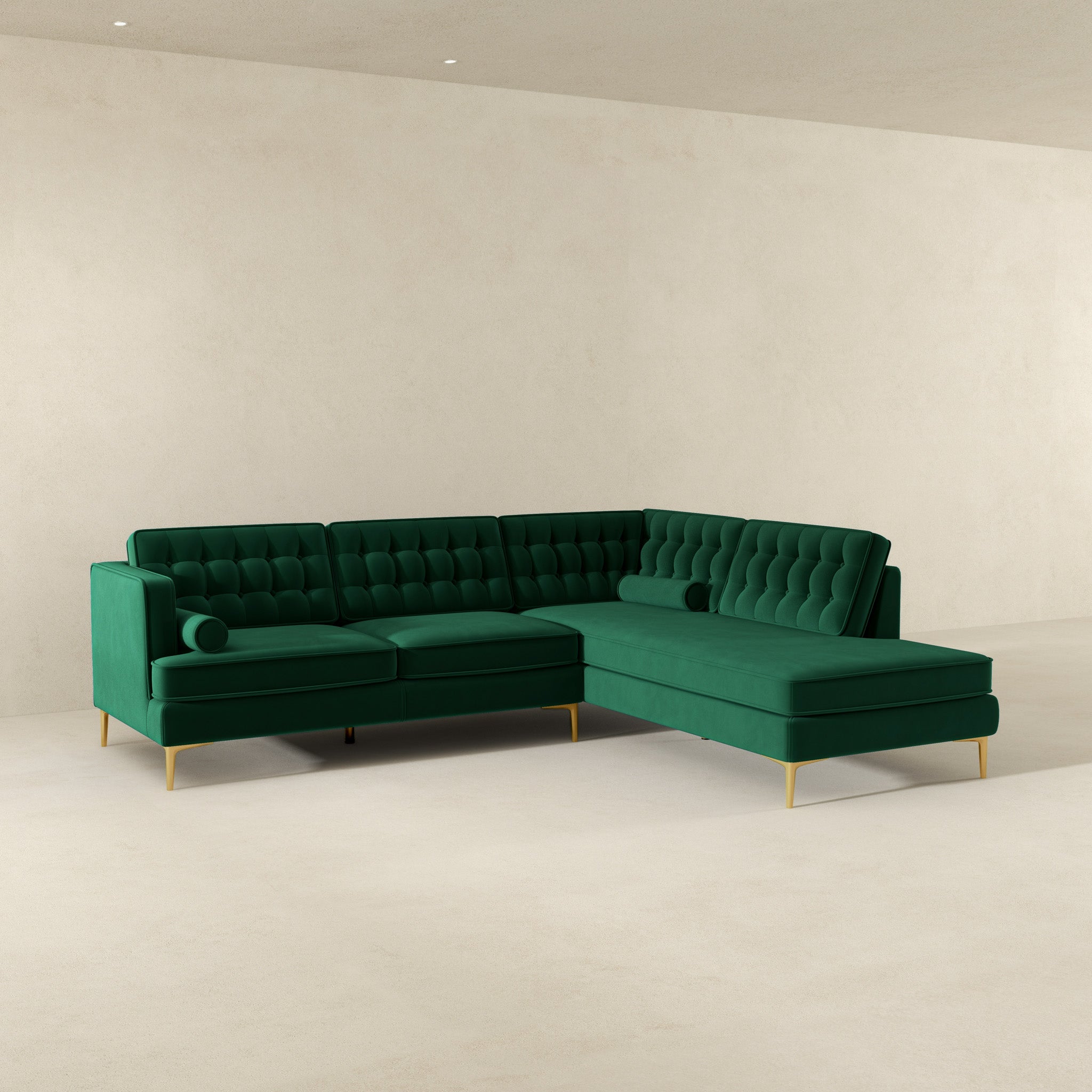 Brooke Sectional Sofa Right Facing