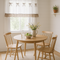 Semi Sheer Brown Grid Doorway Curtain Valance Half Curtain Bowknot Kitchen Short Curtain Tier cafe Curtain,59x15 inch