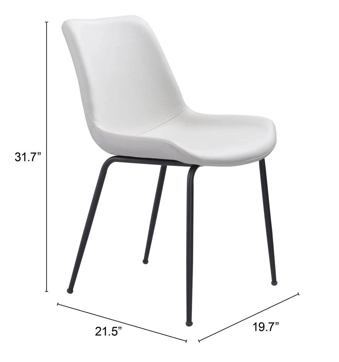 Byron Dining Chair White