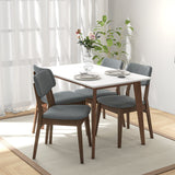 Carlos White Small Dining Table