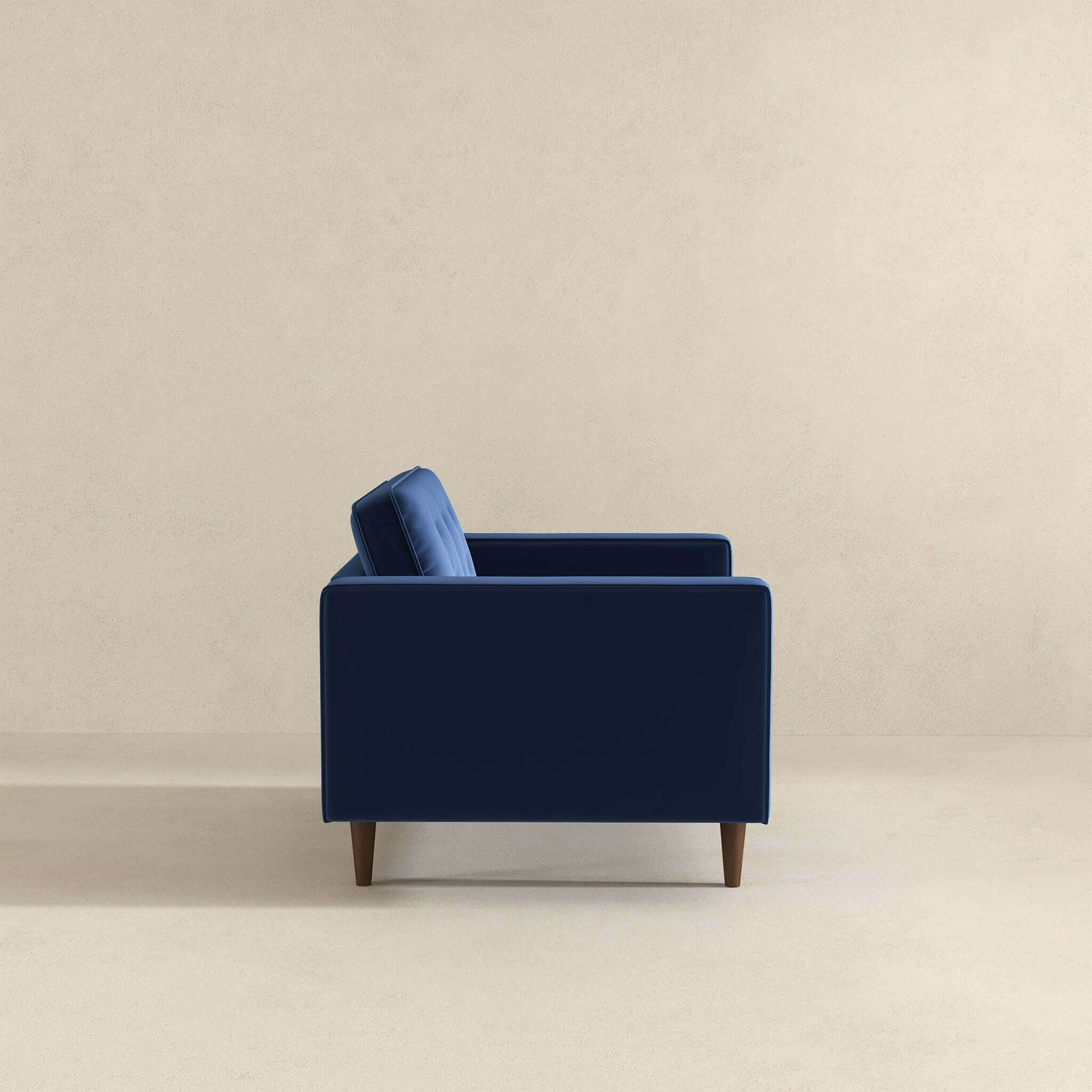 Casey Blue Velvet Lounge Chair