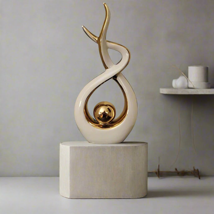 Ceramic Home Decor Sculpture