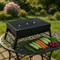 Premium Stainless Steel Foldable Charcoal Grill with Advanced Ventilation System