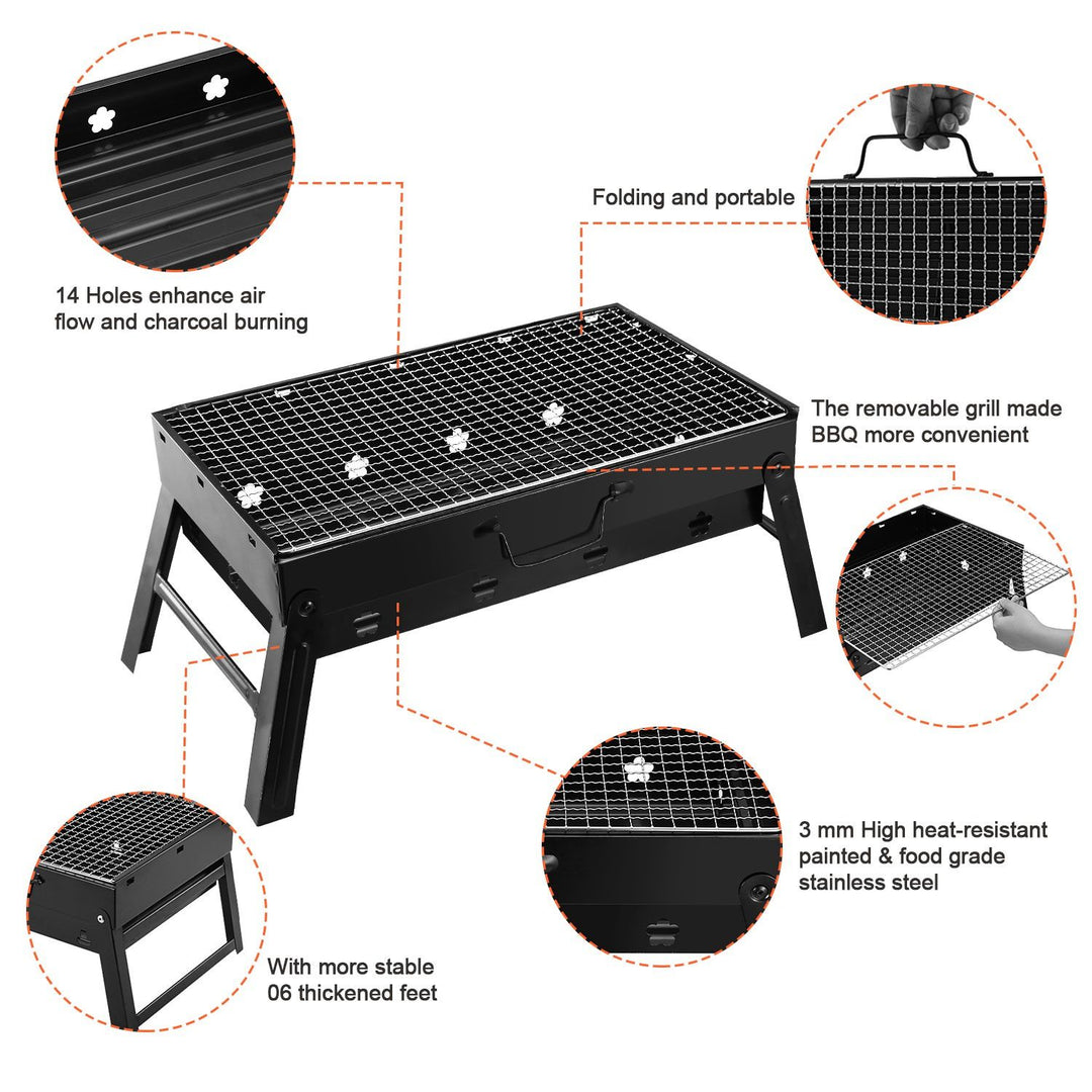 Charcoal Grill Stainless Steel