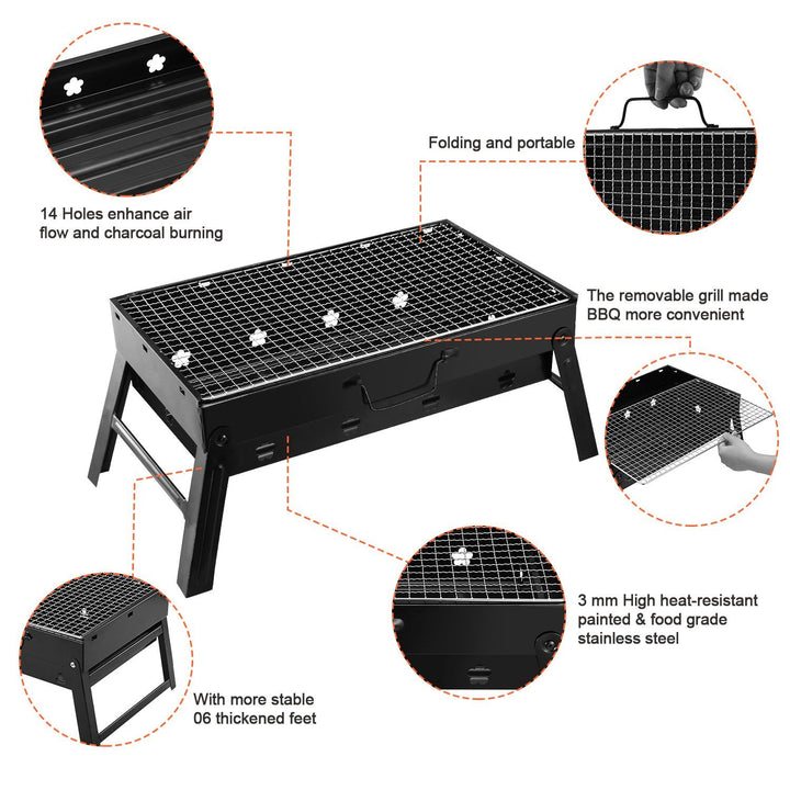 Charcoal Grill Stainless Steel