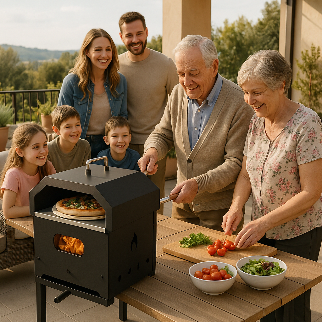 Charcoal Pizza Oven