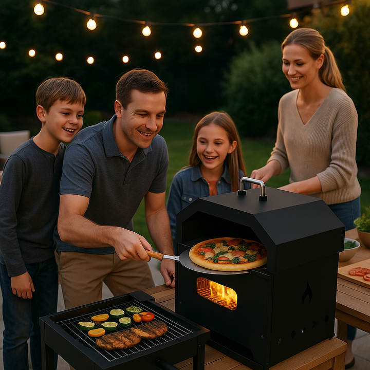 Charcoal Pizza Oven