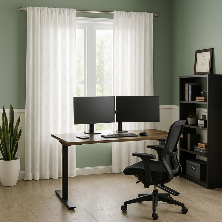 Diamond Sheer Window Curtain Panel(Only 1 Pc Panel)