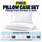 Hotel-Style Down Alternative Pillows, Set of 2 – Standard, Queen & King