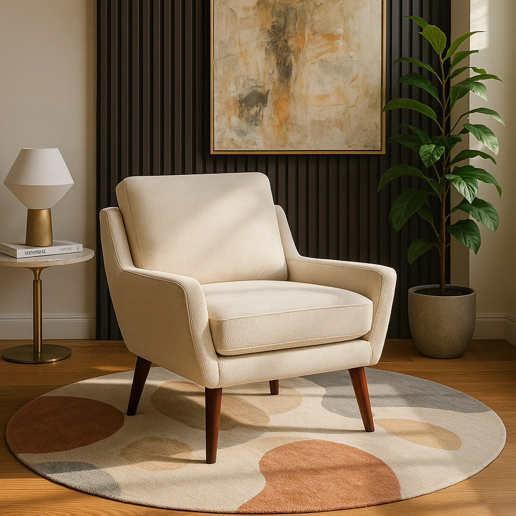 Chenille Accent Chair