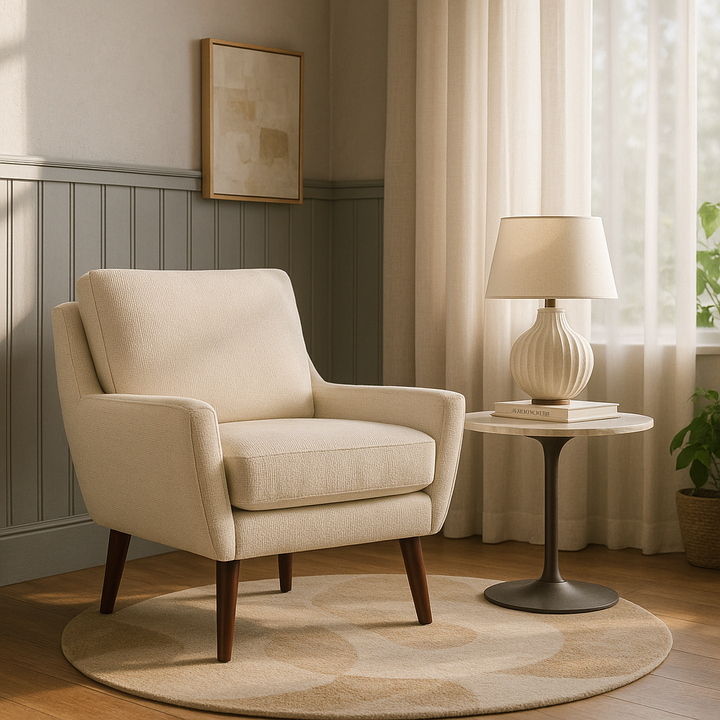 Chenille Accent Chair