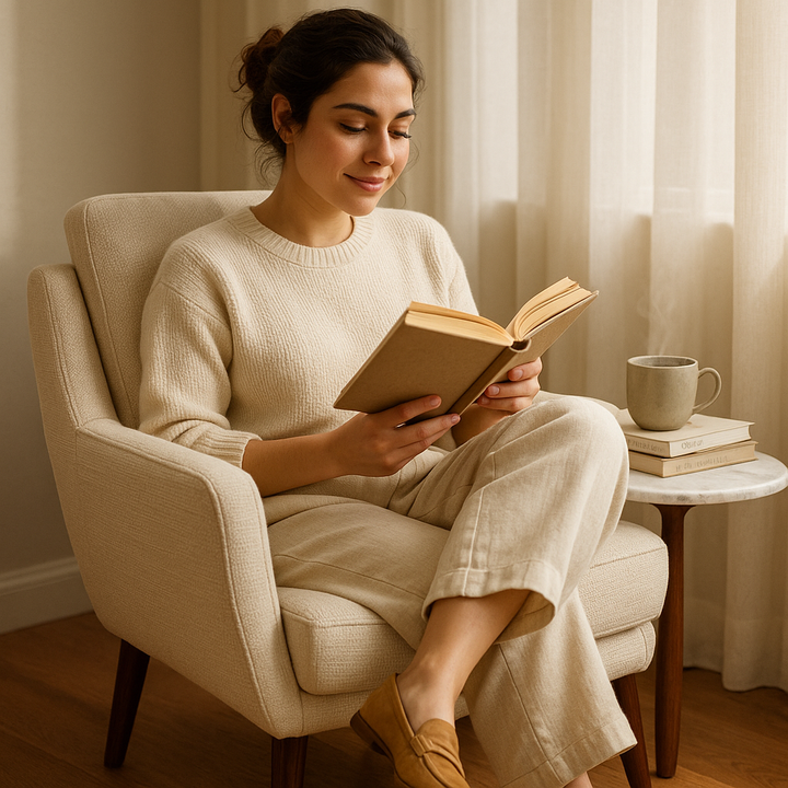 Chenille Accent Chair