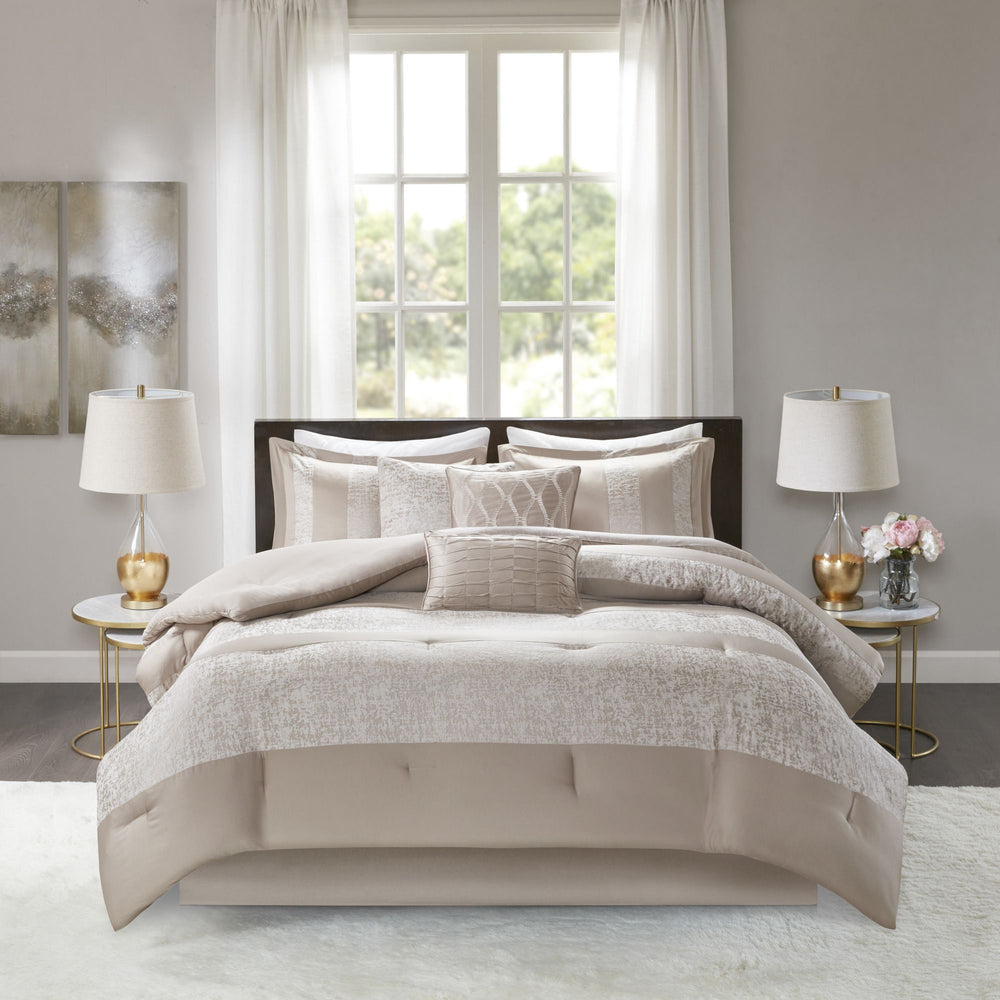 Chenille Jacquard Comforter Set
