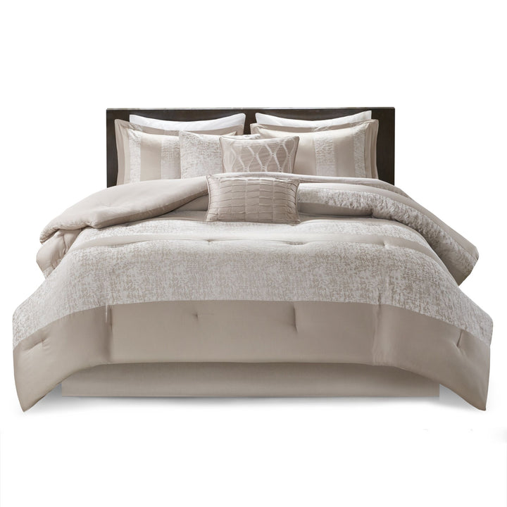 Chenille Jacquard Comforter Set