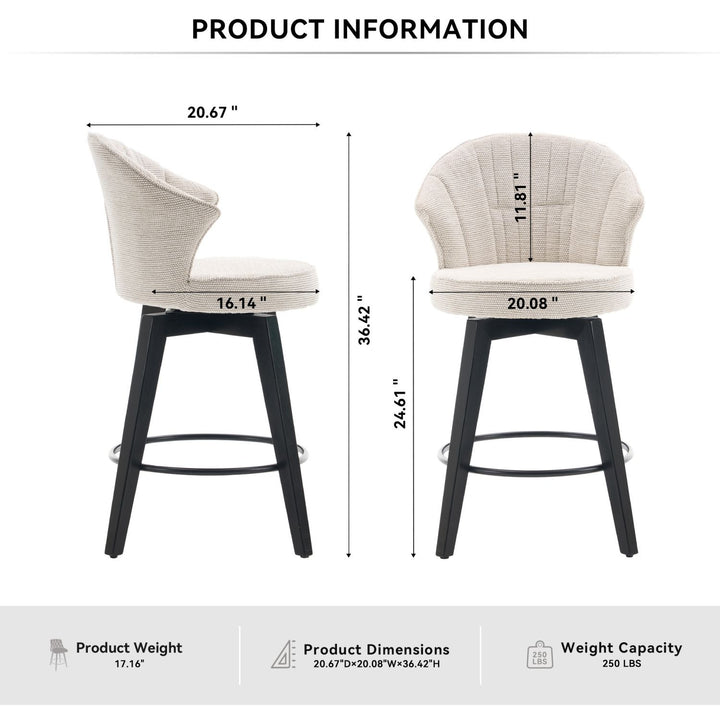 Chenille Upholstered Chairs
