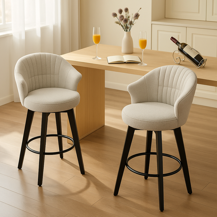 Chenille Upholstered Chairs
