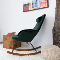 Chloe Mid Century Modern Rocker Chair