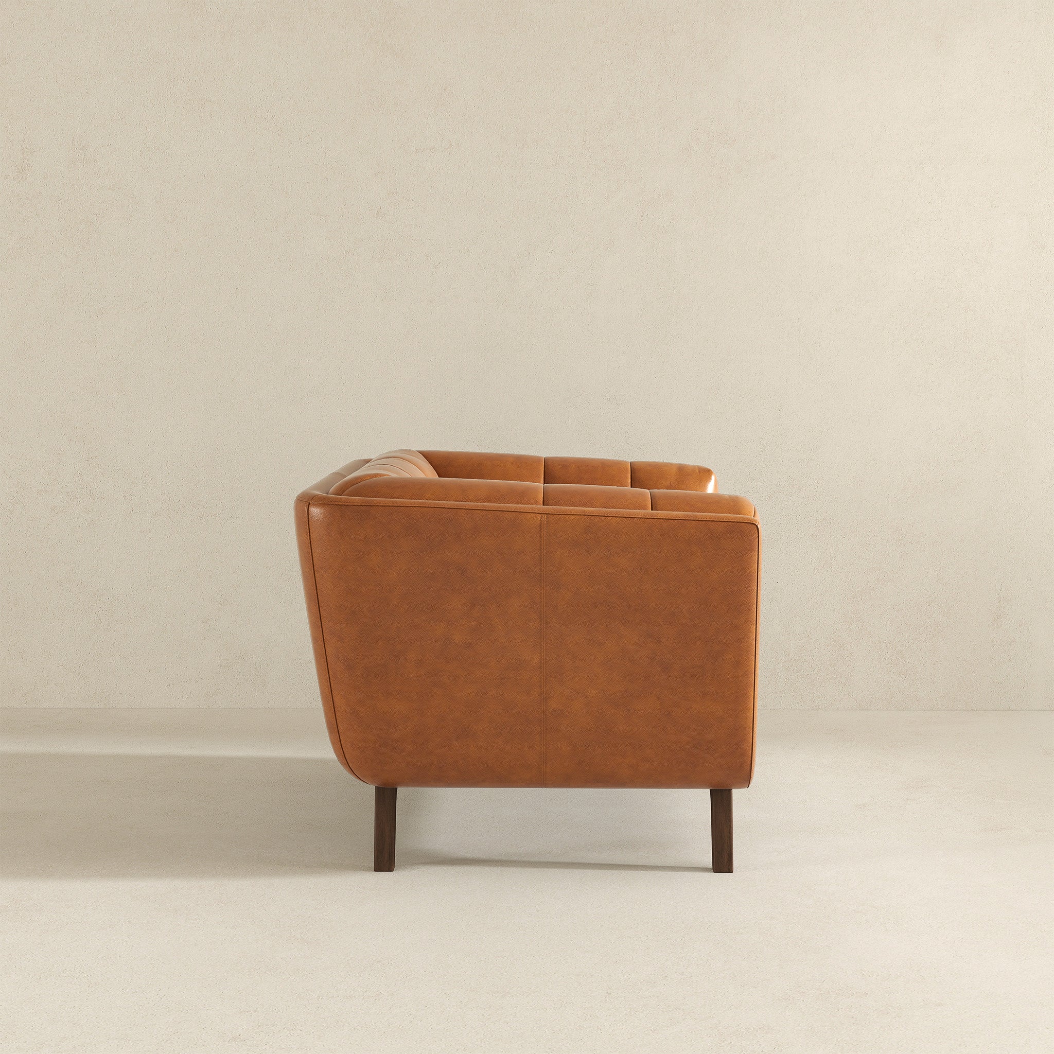 Cognac Leather Addison Lounge Chair